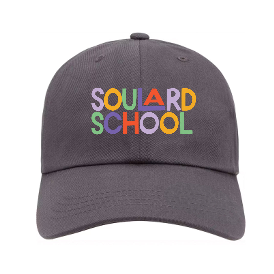 Soulard School Dad Hat - colored logo