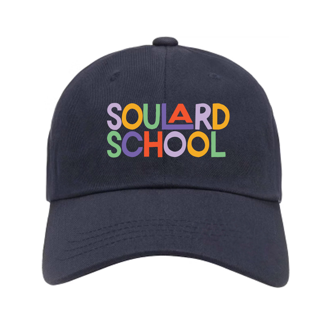Soulard School Dad Hat - colored logo