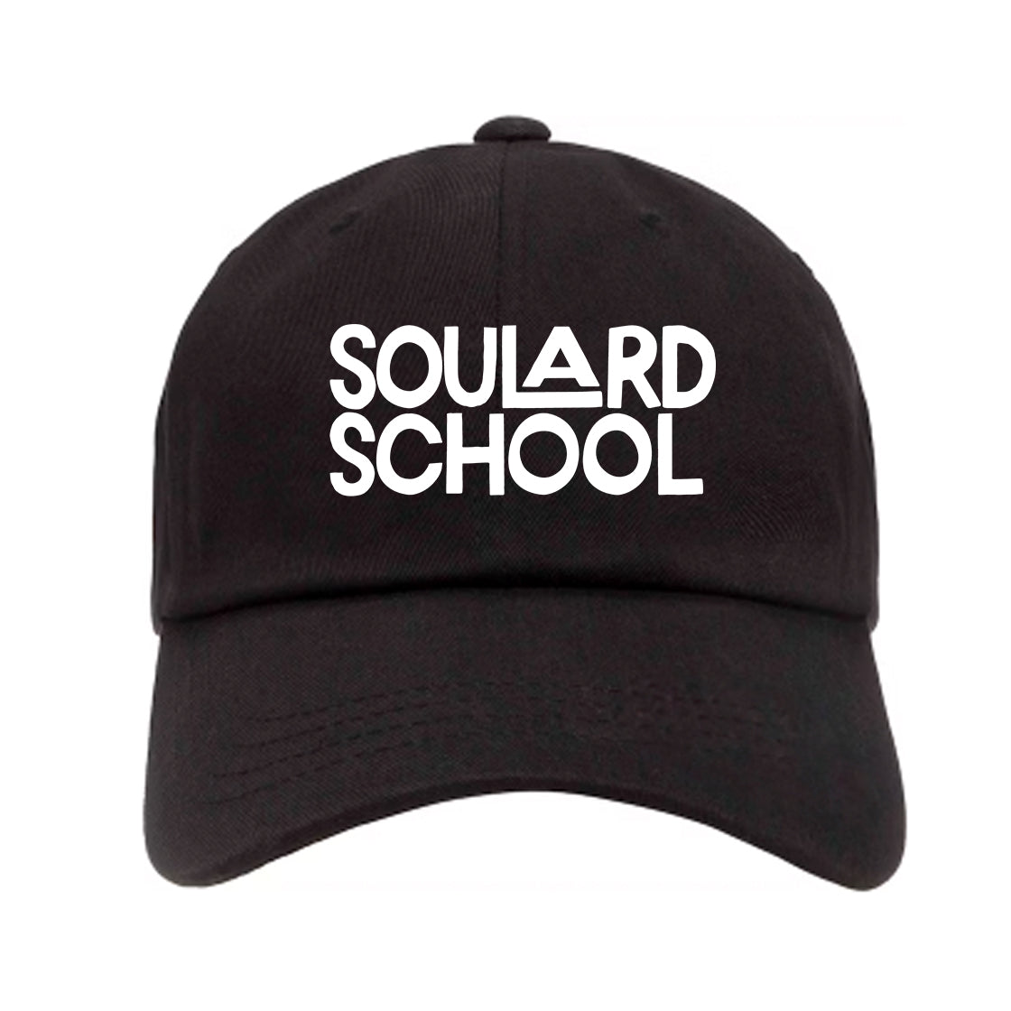 Soulard School Dad Hat - white logo