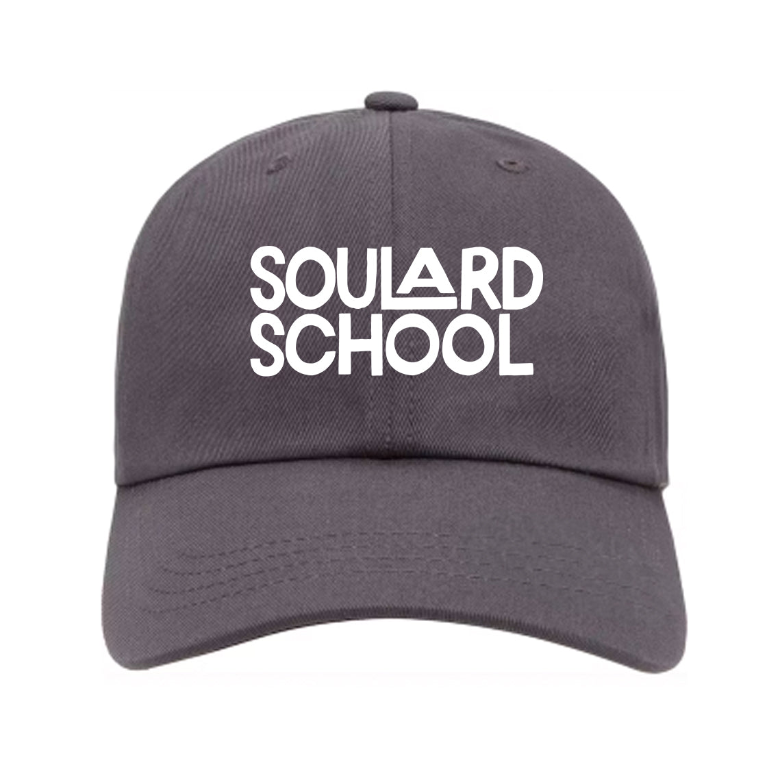 Soulard School Dad Hat - white logo