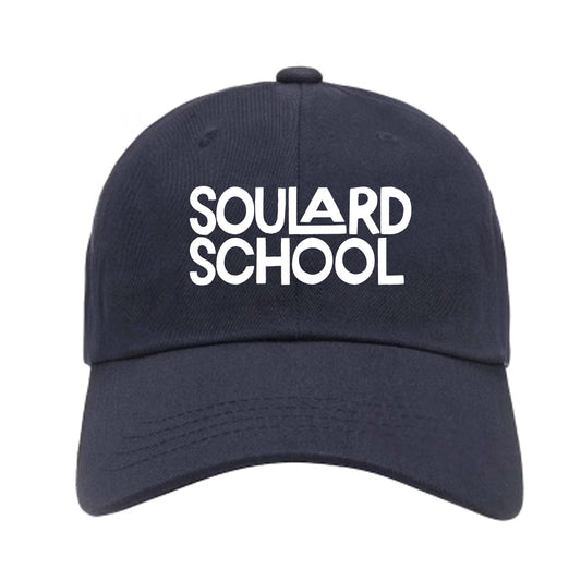 Soulard School Dad Hat - white logo